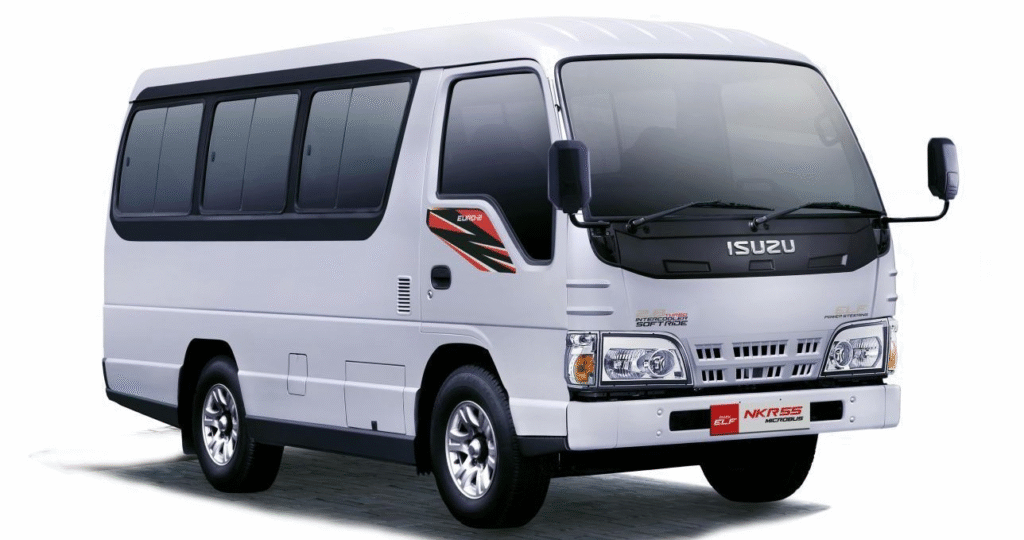 Perbedaan Elf Long dan Short, Kapasitas Elf Long vs Short, Biaya Sewa Elf Long dan Short, Elf Long untuk Wisata, Elf Short untuk Perjalanan Kota